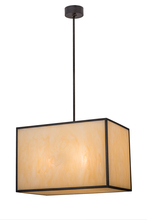 Meyda White 139165 - 24&#34;L Quadrato Kessler Pendant