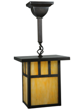 Meyda White 139480 - 9&#34;W Hyde Park Double Bar Mission Pendant