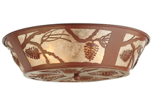 Meyda White 141946 - 22&#34;W Whispering Pines Flushmount