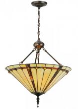 Meyda White 142898 - 20&#34;W Belvidere Inverted Pendant