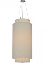 Meyda White 143539 - 20&#34;W Cilindro 3 Tier Pendant