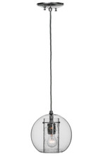 Meyda White 143639 - 8&#34;W Cilindro Bola Mini Pendant