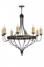 Meyda White 160814 - 48&#34; Wide Bottini 8 Light Chandelier