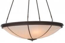 Meyda White 145483 - 70&#34;W Commerce Inverted Pendant