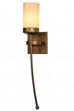 Meyda White 145831 - 6&#34; Wide Bechar Wall Sconce