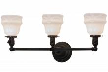 Meyda White 146102 - 26&#34;W Revival Garland 3 LT Vanity Light