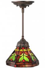 Meyda White 146949 - 8&#34; Wide Middleton Mini Pendant