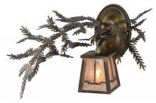 Meyda White 147378 - 16&#34;W Pine Branch Valley View Wall Sconce