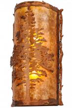 Meyda White 148381 - 9.5&#34;W Tamarack Wall Sconce