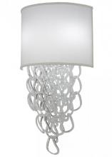 Meyda White 149815 - 15&#34;W Lucy LED Wall Sconce