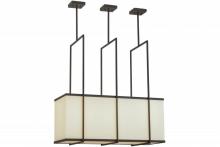 Meyda White 151147 - 36&#34;L Quadrato Langedon Oblong Pendant