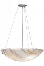 Meyda White 151641 - 24&#34;W Metro Fusion Ramoscelli Inverted Pendant