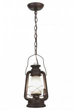 Meyda White 151907 - 7&#34;W Miners Lantern Mini Pendant