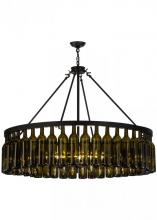 Meyda White 152072 - 48&#34;W Tuscan Vineyard Estate 44 Wine Bottle Chandelier