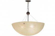 Meyda White 152181 - 30&#34;W Cypola LED Inverted Pendant