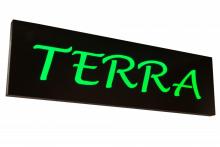 Meyda White 152280 - 70&#34;W Personalized Terra LED Sign