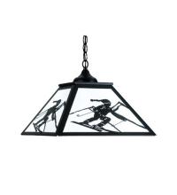 Meyda White 15422 - 16&#34; Square Alpine Pendant