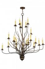 Meyda White 156313 - 54&#34;W Sycamore 22 LT Chandelier