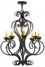 Meyda White 156713 - 28&#34;W Fernando 8 LT Chandelier