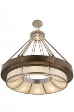 Meyda White 158295 - 48&#34; Wide Cilindro Ventura Pendant