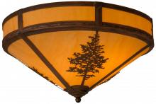 Meyda White 158930 - 20&#34;W Tamarack Flushmount