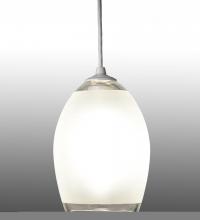 Meyda White 159312 - 6&#34;W Sitka Mini Pendant