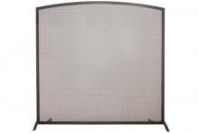 Meyda White 159676 - 47.5&#34;W X 45.5&#34;H Prime Arched Fireplace Screen