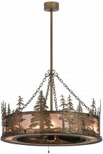 Meyda White 160575 - 44&#34; Wide Tall Pines Chandel-Air