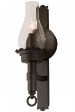 Meyda White 161544 - 5&#34; Wide Durango Wall Sconce