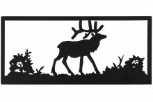 Meyda White 162075 - 18&#34;W Lone Elk Wall Art