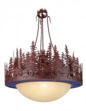 Meyda White 16212 - 36&#34;W Pine Lake Inverted Pendant