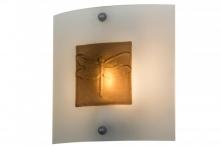 Meyda White 163785 - 11&#34; Wide Metro Fusion Wings Wall Sconce