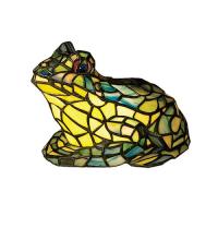 Meyda White 16401 - 7&#34;H Frog Accent Lamp