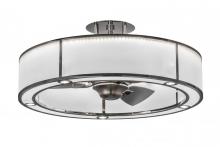 Meyda White 165941 - 36&#34; Wide Smythe Craftsman Chandel-Air