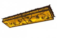 Meyda White 166763 - 50&#34;L Whispering Pines Flushmount