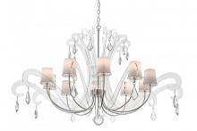 Meyda White 166844 - 55&#34;W Lienz 10 LT Chandelier