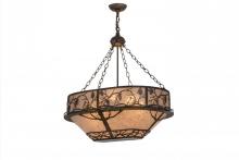 Meyda White 167958 - 30&#34; Long Whispering Pines Oblong Inverted Pendant