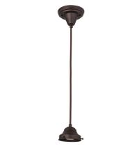 Meyda White 168509 - 4&#34;W Revival Mahogany Bronze Pendant Hardware