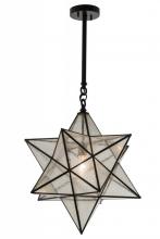 Meyda White 169078 - 18"W Moravian Star Pendant