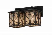 Meyda White 169391 - 14&#34;W Caprice 2 LT Vanity Light
