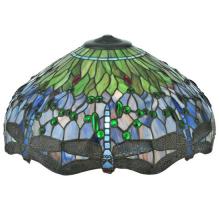 Meyda White 16943 - 22&#34; Wide Tiffany Hanginghead Dragonfly Shade