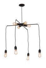 Meyda White 170890 - 30&#34;W Alva 8 LT Chandelier