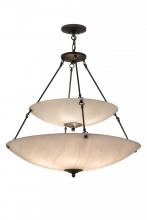 Meyda White 171720 - 36&#34; Wide Cypola 2 Tier Inverted Pendant