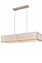 Meyda White 178216 - 72&#34;L Quadrato Oblong Pendant