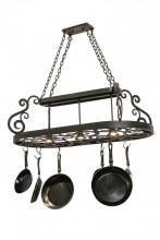 Meyda White 180668 - 48&#34; Long Neo Pot Rack