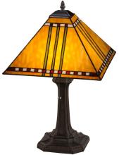 Meyda White 181598 - 19&#34; High Prairie Corn Table Lamp