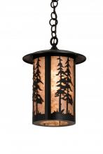 Meyda White 181649 - 10&#34;W Fulton Great Pines Pendant