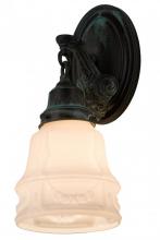 Meyda White 184609 - 5&#34;W Revival Garland Wall Sconce