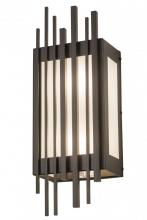 Meyda White 185847 - 7&#34;W Bars&Grill Wall Sconce