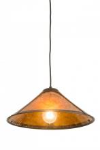 Meyda White 187039 - 17&#34; Wide Sutter Pendant